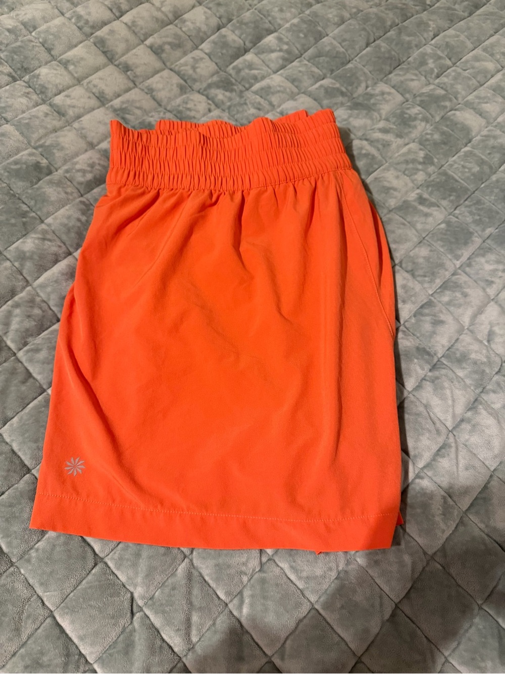 Athleta Orange Shorts - size XL